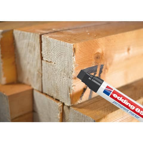 Marcatore permanente edding 850 punta scalpello 5-15 mm nero E-850 001